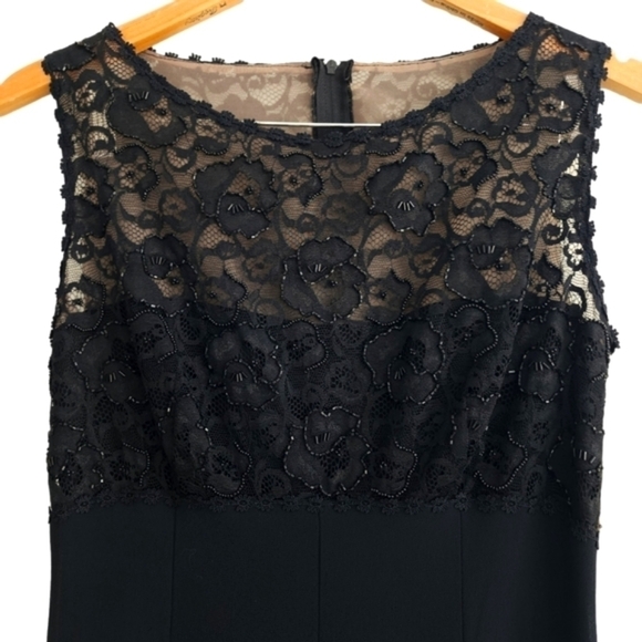 Stunning new VINTAGE Tonight Black Gown nwt - Picture 2 of 12